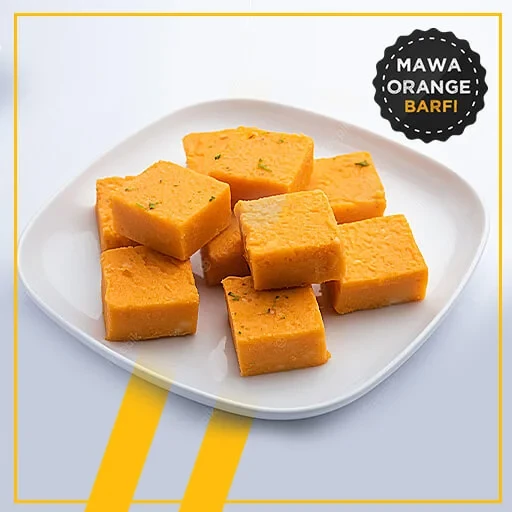 Mawa Orange Barfi